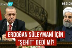 Erdoğan Süleymani için “şehit” dedi mi?
